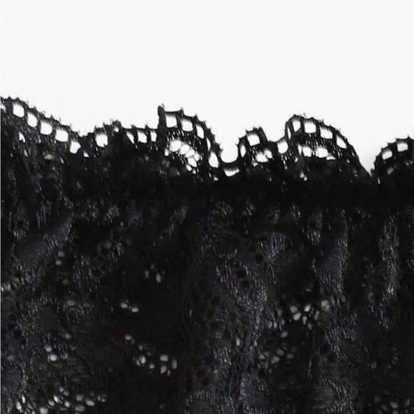 Coord Eyelash lace Leopard Print Set - Picture 3 of 5